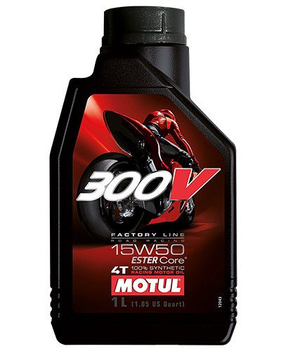 Motul 300V 4T 15W50 Engine Oil