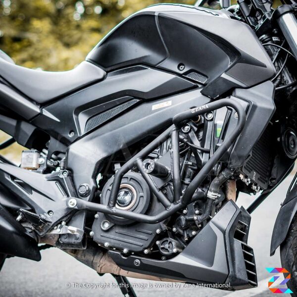 Zana Crash Guard Texture Matt Black Dominar 400/250 (2017-22)