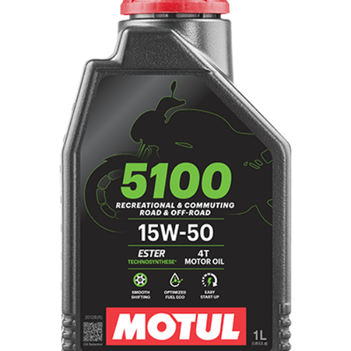 Motul 5100 4T 15W50 Engine Oil (1L)