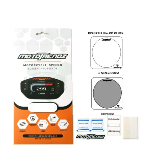 Mototrendz Speedometer Protection Film for Royal Enfield Himalayan 450
