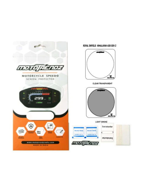 Mototrendz Speedometer Protection Film for Royal Enfield Himalayan 450