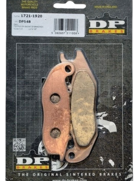 DP Brakes Standard – DP548 Sintered Brake Pads