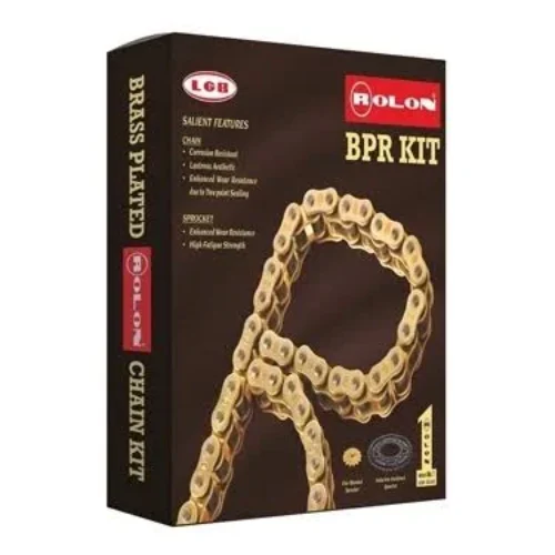 Rolon Brass Chain Sprocket Kit for Royal Enfield Himalayan 450