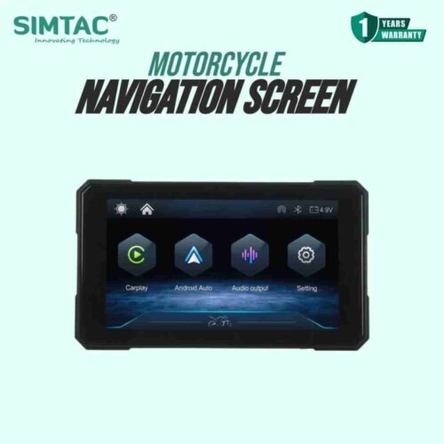 Simtac M3T 5-Inch Quick-Detachable Motorcycle Smart Navigation System (with TPMS)